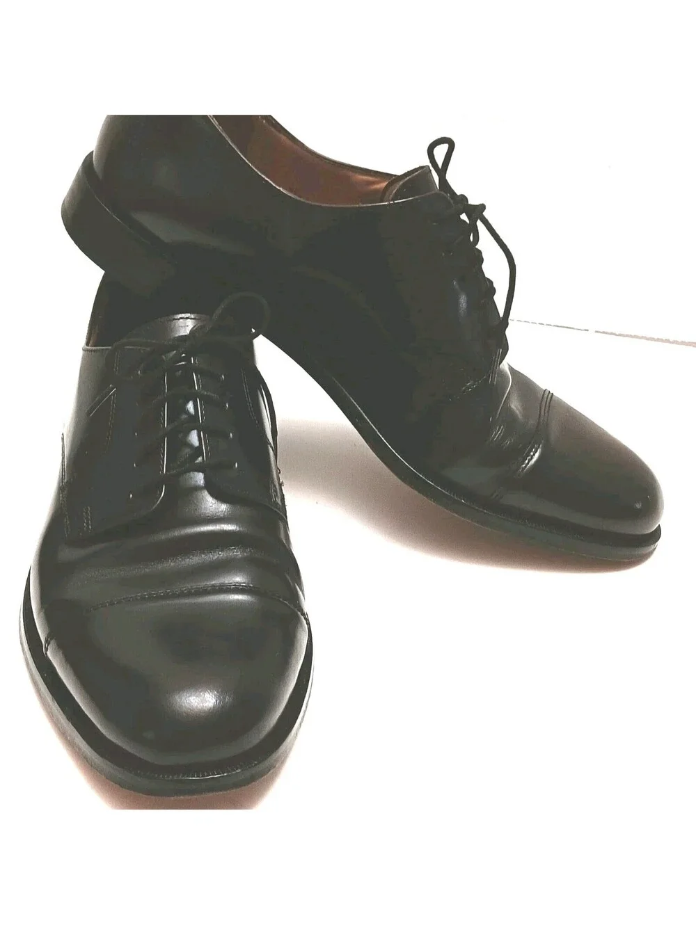 Cole Haan Mens Caldwell C02702 Burgundy Leather Oxford Dress Shoes Size 10.5 D